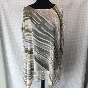 Coldwater Creek Poncho Top